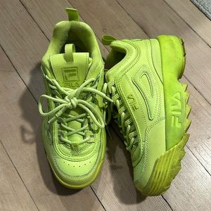 MOVING SALE - FILA NEON SNEAKER